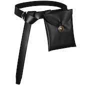 preiswerte Zubehör und mehr-Retro Vintage Mittelalterlich Renaissance Taillengürtel Pouch Herren Damen Kostüm Jahrgang Cosplay LARP Gürtel Halloween