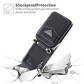 baratos Capa Samsung-Capa de Telefone Para Samsung Galaxy Z Flip 6 Z Flip 5 Z Flip 4 Z Flip 3 Capa de Carteira Portátil Com Zíper Slot para Cartão Colorido Sólido PC Couro PU