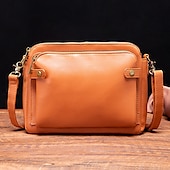 levne Tašky přes rameno-Dámské Crossbody kabelka Taška přes rameno Aktovka PU kůže Nakupování Denní Zip Nastavitelná Velká kapacita Voděodolný Pevná barva Vínově rudá Černá Hnědá