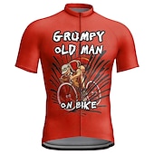 voordelige Heren shirts-21Grams Voor heren Wielrenshirt Korte mouw Fietsen Kleding Bovenlichaam met 3 achterzakken Bergracen Wegwielrennen Ademend Sneldrogend Vochtregelerend Reflecterende strips Donker Grijs Zwart Geel