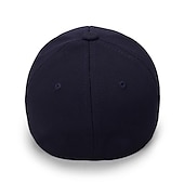 cheap Men&#039;s Baseball Cap-Men&#039;s Baseball Cap Trucker Hat Black Deep Blue Polyester Travel Beach Outdoor Vacation Plain Adjustable Sunscreen Breathable Fashion