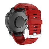 abordables Correas de reloj Garmin-Ver Banda para Garmin Fenix 7 7X 6 6X Pro Epix Pro 47mm 51mm Instinct 2X Approach S70 47mm S62 S60 Forerunner 955 945 Epix Marq Descent Quatix 22mm 26mm Silicona Reemplazo Correa Ajustable Correa