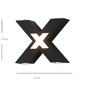 economico applique da esterno-Lampada Da Parete A Led Da Esterno Impermeabile 10 W Su E Giù Illuminazione Da Interno A Doppia Testa Curva Da Parete Camera Da Letto Moderna Luce Bianca Calda