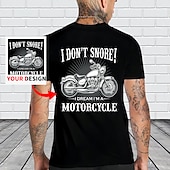 cheap Men&#039;s Custom Clothing-Custom Men&#039;s T shirt 100% Cotton Personalized Add Your Image Photo Design Graphic Print Tee For Biker Casual Summer
