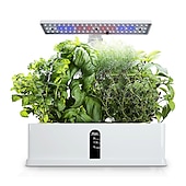 cheap Plant Growing Lights-Garden Hydroponics Growing System Indoor Herb Garden Kit Automatic Timing LED Grow Lights Smart Water Pump for Home Flower Pots