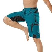 abordables Shorts, collants et pantalons pour hommes-Homme Short VTT Velo Cyclisme Short Vélo Vélo Cuissard Short Short VTT Vélo tout terrain Vélo Route Des sports Respirable Séchage rapide Poids Léger Bandes Réfléchissantes Noir avec rouge Noir