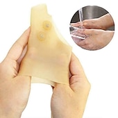billiga Hängslen och stöd-magnetiska terapihandskar handled ärm handled stukning fast handled ärm silikon tumm ärm mus handskydd
