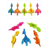 cheap Gags &amp; Practical Joke Toys-10PCS Catapult Launching Dinosaur Toys - Fun Tricky Slingshot for Kids&#039; Party Gifts &amp; Stress Relief!