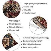 cheap Throw Pillows,Inserts &amp; Covers-Boho Ethnic Body Pillow Cover Pillowcase only Cover No Insert for Bedroom Livingroom Home Decoration
