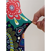 baratos Capa para Cadeira de Jantar-capa de cadeira de jantar boho capa de cadeira elástica de casa de fazenda capa de elastano capa lavável protetor de cozinha para sala de jantar cerimônia de casamento durável