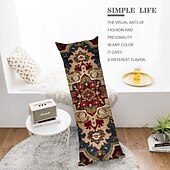 cheap Throw Pillows,Inserts &amp; Covers-Boho Ethnic Body Pillow Cover Pillowcase only Cover No Insert for Bedroom Livingroom Home Decoration