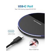 levne Bezdrátové nabíječky-2023 nový 50w/30w15w/10w bezdrátová rychlá nabíječka podložka pro nabíječku telefonu pro iPhone 14 13 12 11 iphone 13 13 pro 11 x xs max xr 8plus 8 samsung galaxy s30 s21 s20 s10 s9 s8 pro s7 p6 6