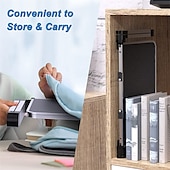 economico Supporto per tablet-Supporto per tablet Portatile Ruotabile Pieghevole Porta telefono per Interni Da scrivania Comodino Compatibile con iPad Il computer portatile Appendini per cellulare