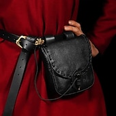preiswerte Zubehör und mehr-Seeräuber Vikinger Retro Vintage Mittelalterlich Renaissance Tasche Herren Damen Kostüm Jahrgang Cosplay Tasche Halloween
