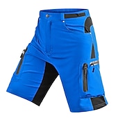 お買い得  メンズショートパンツ・タイツ・パンツ-男性用 MTBショーツ バイク バギーショーツ MTBショーツ マウンテンサイクリング ロードバイク スポーツ パッチワーク 3Dパッド 高通気性 速乾性 吸汗性 ブラック アーミーグリーン 衣類 サイクルウェア