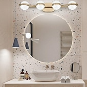 Недорогие Бра-В помещении LED Современное Подсветка тщеславия Гостиная Ванная комната Металл настенный светильник 90-264V