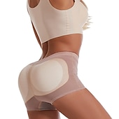 Χαμηλού Κόστους Εσώρουχα Σχηματισμού-Γυναικεία Σορτς Scrunch Butt Διαμορφωτικός Ρουχισμός Μοντέρνα Καθημερινό σύντομο Σκέτο Κουρελού Δίχτυ Αφαίρεση δακτυλίου με ραγισμένα χέρια Αντίστροφη καρότσα Άνεση Έλεγχος κοιλιάς Υψηλή Ελαστικότητα