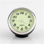 economico Ornamenti e pendenti per auto-1pc orologio luminoso per auto termometro igrometro decorazione per auto orologio luminoso per auto orologio al quarzo multi-funzione decorazione per interni auto