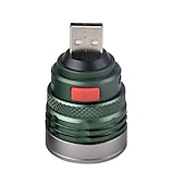 cheap Tactical Flashlights-USB Tactical-Led Flashlight 3 Lighting Mode Flashlight Camping Cycling Running USB Flash-light