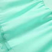 halpa Valmistujaismekot-Naisten Mini mekko Valkoinen mekko Valmistujaismekko Pitsimekko Boho-mekko Tyylikäs Perus Moderni Loma Loose Fit Puhdas väri Puolihiha Tiukka pyöreä kaula-aukko Musta Valkoinen Apila Vaalean sininen