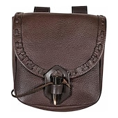 preiswerte Zubehör und mehr-Seeräuber Vikinger Retro Vintage Mittelalterlich Renaissance Tasche Herren Damen Kostüm Jahrgang Cosplay Tasche Halloween