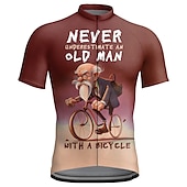 cheap Men&#039;s Jerseys-Men&#039;s Cycling Jersey Short Sleeve Bike Jersey Top with 3 Rear Pockets Mountain Bike MTB Road Bike Cycling Breathable Quick Dry Moisture Wicking Reflective Strips Red Royal Blue Blue Graphic Polyester