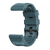 Χαμηλού Κόστους Ζώνες ρολογιών Garmin-Παρακολουθήστε το συγκρότημα για Γκάρμιν Fenix 7 7X 6 6X Pro Epix Pro 47mm 51mm Instinct 2X Approach S70 47mm S62 S60 Forerunner 955 945 Epix Marq Descent Quatix 22mm 26mm σιλικόνη Αντικατάσταση Λουρί