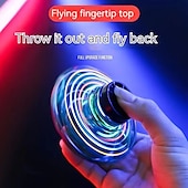 billiga Självlysande leksaker-fidget spinner fluga ufo mini drone boomerang magisk handkontrollerad flygande spinner leksak för barn vuxen tjänsteman för present till pojke&amp;amp;flickor