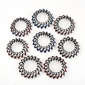 abordables Accessoires de coiffure-1 pc strass nid forme pince à cheveux élégant bun maker queue de cheval titulaire cheveux griffe coiffure accessoire
