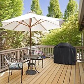 preiswerte Camp Küche-Grillabdeckung aus 210D-Oxford-Stoff, Abdeckungen für Gartenmöbelsets, wasserdichte Grillabdeckung für den Außenbereich, Kochwerkzeuge und Zubehör für den Außenbereich