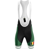 Χαμηλού Κόστους Ανδρικά σορτς, καλσόν &amp; παντελόνια-Ανδρικά Συμπαγές Χρώμα Με Μοτίβο Βέλγιο Εθνική Σημαία Αθλητική φόρμα σορτς ποδηλασίας Ποδήλατο Σορτσάκι με τιράντες Παντελόνια Ποδηλασία Βουνού Ποδηλασία Δρόμου Αθλητισμός 3D Pad