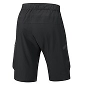 お買い得  メンズショートパンツ・タイツ・パンツ-男性用 MTBショーツ バイク バギーショーツ MTBショーツ マウンテンサイクリング ロードバイク スポーツ パッチワーク 3Dパッド 高通気性 速乾性 吸汗性 ブラック アーミーグリーン 衣類 サイクルウェア