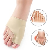 levne Osobní péče a zdraví-2ks/pár oddělovač prstů na noze korektor hallux valgus vbočený palec kladívkový narovnávač prstů úleva od bolesti nohou nástroje pro ortopedickou pedikúru péče o nohy