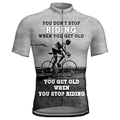 preiswerte Radtrikot Herren-Herren Radtrikot fahrradbekleidung Fahrradtrikot Kurzarm Fahhrad Trikot Shirt mit 3 Gesäßtaschen MTB Mountain Rennrad Atmungsaktiv Schnelltrocknend Feuchtigkeitsableitung Reflexstreiffen Gelb Rosa Rot