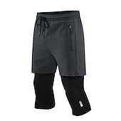 abordables Pantalons de Course &amp; Collants-Homme Pantalon de compression Collant Short Cordon 2 en 1 Sous Vêtement Athlétique Athleisure Spandex Respirable Séchage rapide Evacuation de l&#039;humidité Aptitude Exercice Physique Fonctionnement