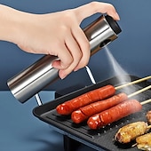 זול Grills &amp; בישול בחוץ-מרסס שמן זית 1 יחידה מנירוסטה: הכלי המושלם למטבח לטיגון אוויר, ברביקיו ועוד!