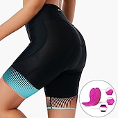economico Pantaloni, pantaloncini e gonne da donna-Per donna Pantaloncini da ciclismo Bicicletta Pantaloncini imbottiti di protezione Pantaloni Ciclismo da montagna Cicismo su strada Gli sport Collage Pad 3D Traspirante Asciugatura rapida