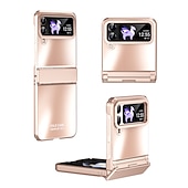economico Cover Samsung-telefono Custodia Per Samsung Galaxy Capovolgi Z 6 Z Flip 5 Z Flip 4 Z Flip 3 Integrale Resistente agli urti Tinta unita Lega di alluminio