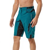 abordables Shorts, collants et pantalons pour hommes-Homme Short VTT Velo Cyclisme Short Vélo Vélo Cuissard Short Short VTT Vélo tout terrain Vélo Route Des sports Respirable Séchage rapide Poids Léger Bandes Réfléchissantes Noir avec rouge Noir