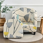 cheap Armchair Cover &amp; Armless Chair Cover-Club Chair Cover Barrel Chair Slipcover Stretch Tub Chair Slipcover, Arm Chair Sofa Cover For Dogs Pet,Washable Couch Furniture Protector Soft Durable