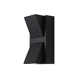 cheap Outdoor Wall Lights-Led Outdoors Wall Lamp 5W 10W Up/Down Lighting Indoor Double-Head Curved Waterproof IP65 Wall Lamp Modern Bedroom Lamp Warm White Light AC85-265V