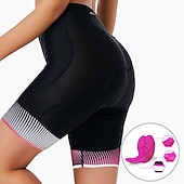 economico Pantaloni, pantaloncini e gonne da donna-Per donna Pantaloncini da ciclismo Bicicletta Pantaloncini imbottiti di protezione Pantaloni Ciclismo da montagna Cicismo su strada Gli sport Collage Pad 3D Traspirante Asciugatura rapida