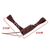 abordables Accessoires et plus-Rétro Vintage Punk &amp; Gothique Médiéval Costume de cosplay Fourreau Porte-Épée Guerrier Chevalier Viking Homme Femmes Celtique Pirate Fantaisie Performance Soirée Scène Adulte Plus d&#039;accessoires