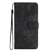 levne Pouzdra pro Samsung-telefon Carcasă Pro Samsung Galaxy S23 S22 S21 S20 Plus Ultra A54 A34 A14 A73 A53 A33 A23 A13 S10 Plus S25 Ultra Pouzdro na peněženku Flip Peněženka Ochrana celého těla Motýl TPU PU kůže