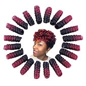 cheap Crochet Hair-Marlybob Braiding Hair Hook Braids Afro Kinky Curly Crochet Braids Passion Twist Organic Hair Tress For Hair Extensions