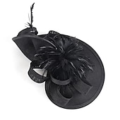 billiga Fascinatorer &amp; Hattar-Elegant Huvudbonad Fascinatorhatt Fascinator Gentledam Maskeradkläder Dam Derby Bröllopsfest Ascot Vuxna Hatt Vår &amp; sommar