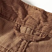 preiswerte Klassiker-Herren Cargo Shorts Kurze Hosen Cordshorts Glatt Komfort Atmungsaktiv Outdoor Täglich Ausgehen Modisch Brautkleider schlicht Grün Khaki