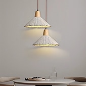 abordables Éclairages pour îlot-LED suspension design ciment 10 &quot;éclairage de l&#039;îlot de cuisine moderne ferme foyer entrée luminaires plafond suspendu globe sur table cordon réglable 1 pièces 110-240v