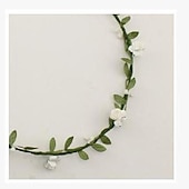 abordables Accesorios para el peinado del cabello-señora chica moda flor bohemia corona floral guirnalda diademas 10pcs