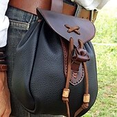 abordables Accessoires et plus-Pirate Viking Rétro Vintage Epoque Médiévale sac Homme Femme Costume Vintage Cosplay Utilisation Scène Sac Halloween